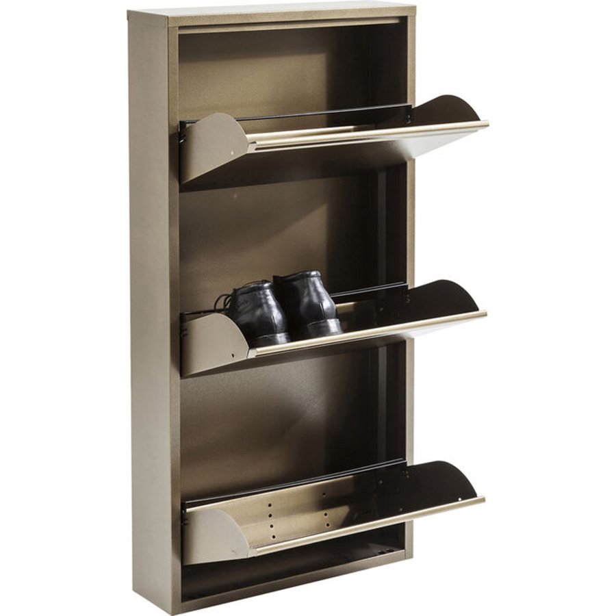 KARE DESIGN Shoe Container Caruso 3 Bronze (MO)