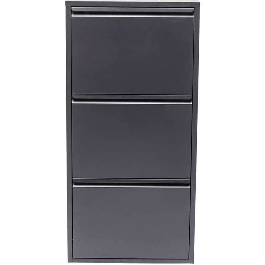 KARE DESIGN Shoe Container Caruso 3 Anthracite (MO)