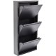 KARE DESIGN Shoe Container Caruso 3 Anthracite (MO)