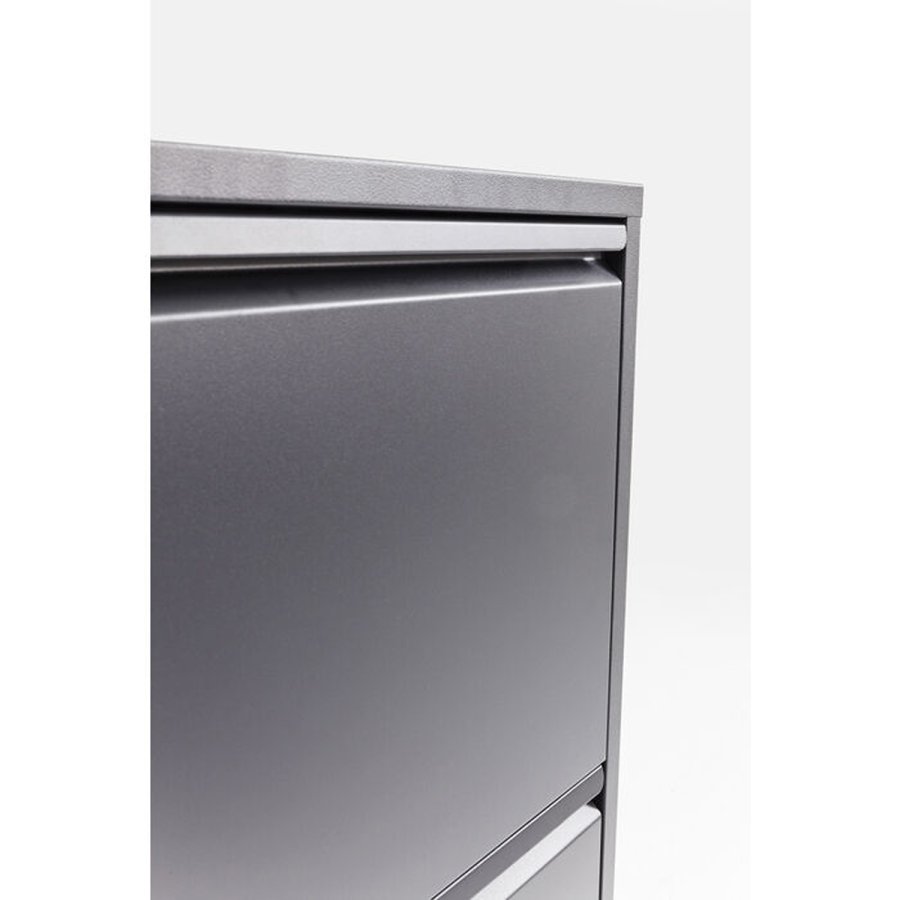 KARE DESIGN Shoe Container Caruso 3 Anthracite (MO)