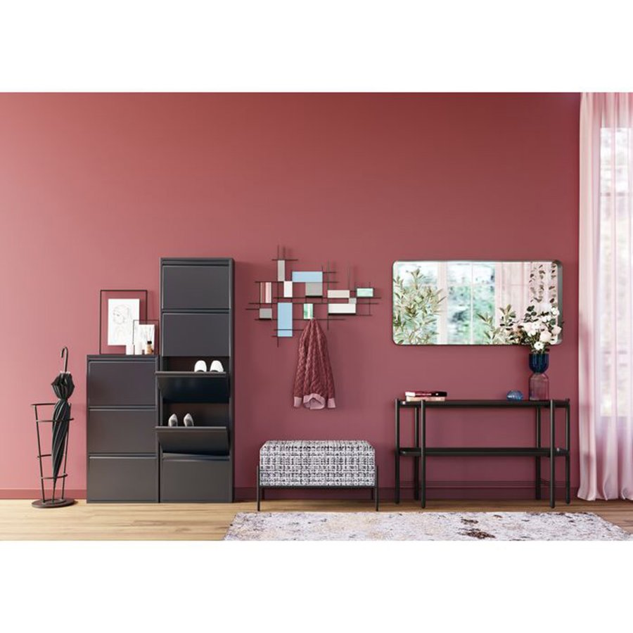 KARE DESIGN Shoe Container Caruso 5 Anthrazit (MO)