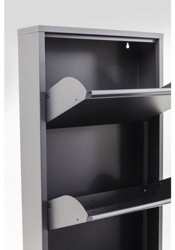 KARE DESIGN Shoe Container Caruso 5 Anthrazit (MO)