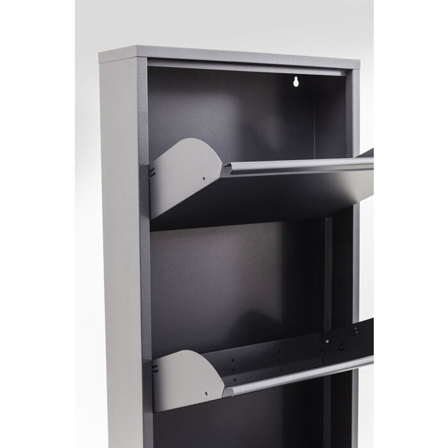 KARE DESIGN Shoe Container Caruso 5 Anthrazit (MO)