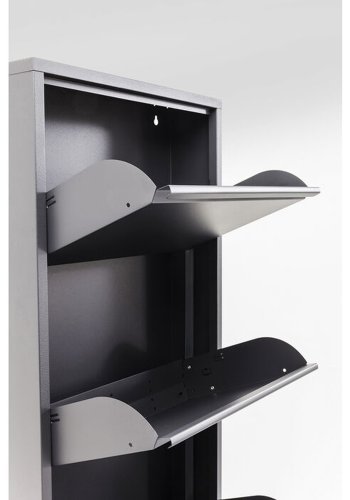 KARE DESIGN Shoe Container Caruso 5 Anthrazit (MO)