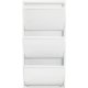 KARE DESIGN Shoe Container Caruso 3 White (MO)