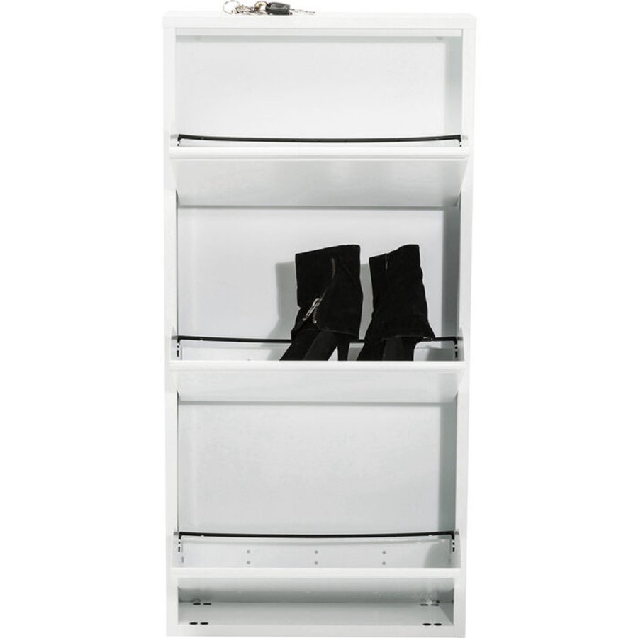 KARE DESIGN Shoe Container Caruso 3 White (MO)