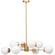 KARE DESIGN Pendant Lamp Heavenly Gold 98cm