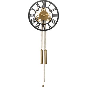 KARE DESIGN Wall Clock Clockwork 126x46cm