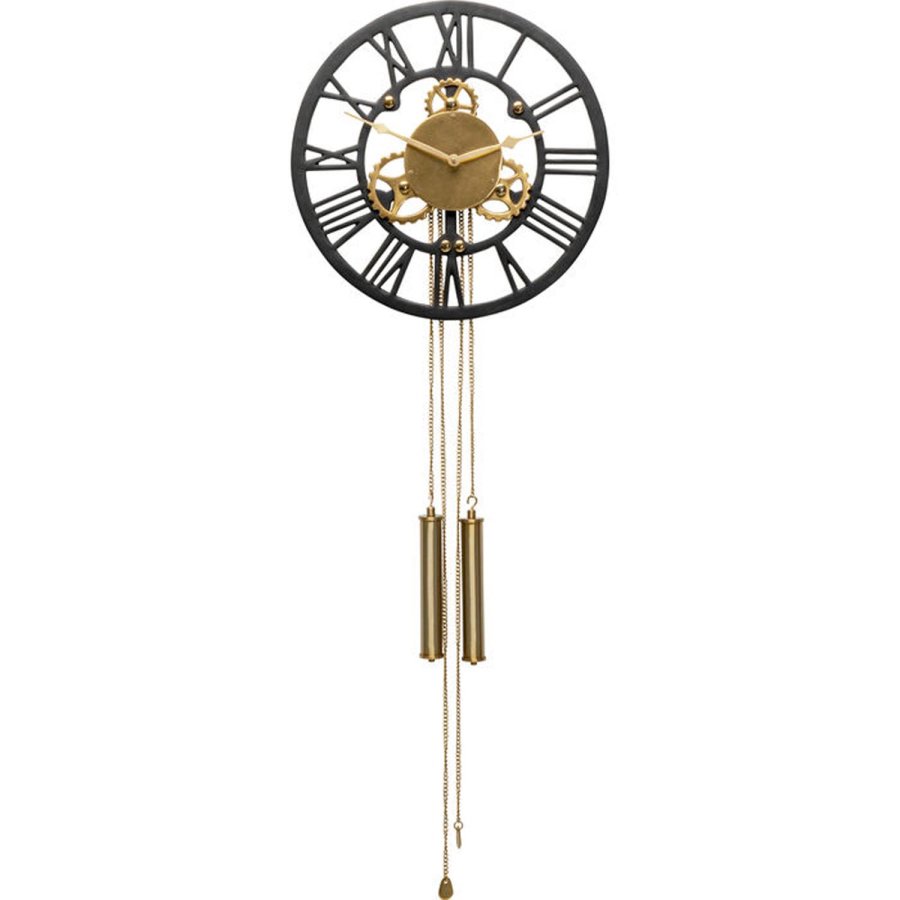 KARE DESIGN Wall Clock Clockwork 126x46cm