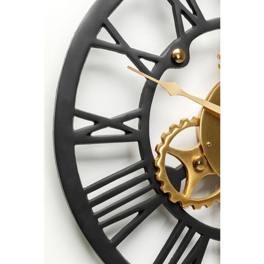 KARE DESIGN Wall Clock Clockwork 126x46cm
