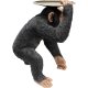 KARE DESIGN Deco Figurine Butler Playing Chimp Black 52cm