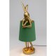 KARE DESIGN Table Lamp Animal Rabbit Gold/Green 68cm