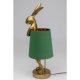 KARE DESIGN Table Lamp Animal Rabbit Gold/Green 68cm