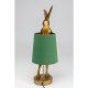 KARE DESIGN Table Lamp Animal Rabbit Gold/Green 68cm
