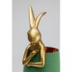 KARE DESIGN Table Lamp Animal Rabbit Gold/Green 68cm