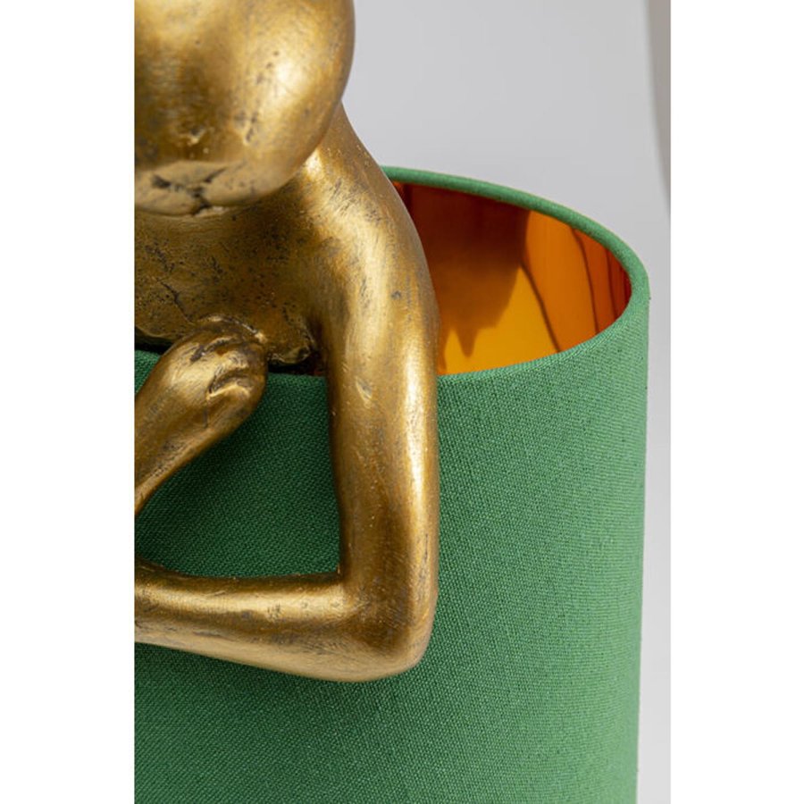KARE DESIGN Table Lamp Animal Rabbit Gold/Green 68cm