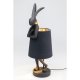 KARE DESIGN Table Lamp Animal Rabbit Matt Black 68cm