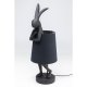 KARE DESIGN Table Lamp Animal Rabbit Matt Black 68cm