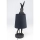 KARE DESIGN Table Lamp Animal Rabbit Matt Black 68cm