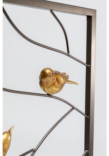 KARE DESIGN Deco Object Birds Twittering 68cm