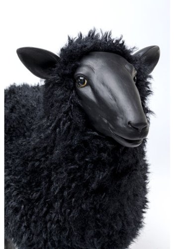 KARE DESIGN Bathilde fr figur - sort polyester og polyharpiks (H:54)