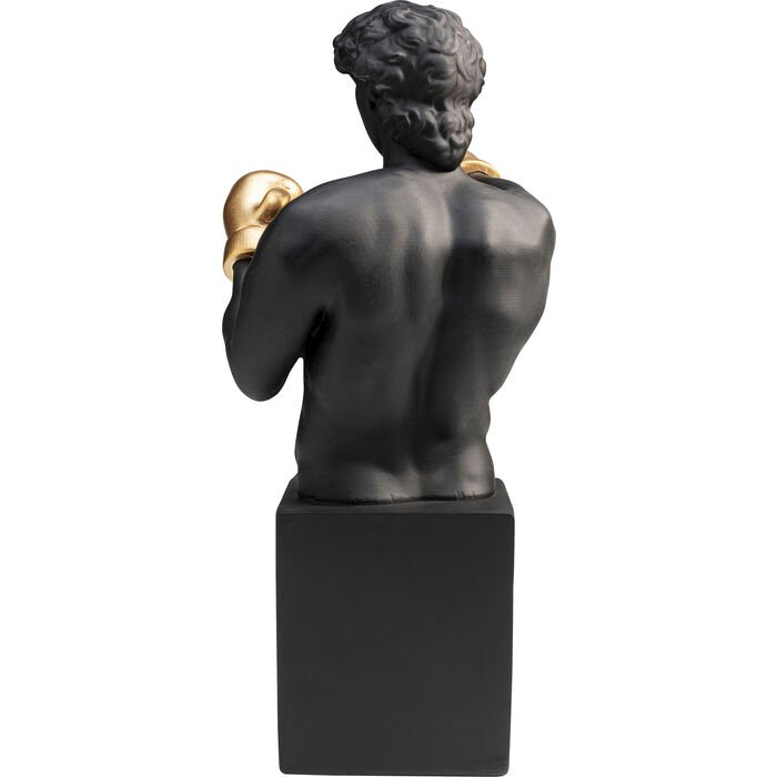 KARE DESIGN Balboa figur - polyresin med gyldne boksehandsker (H:40)