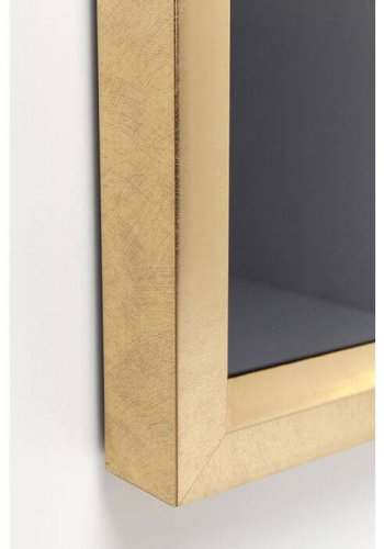 KARE DESIGN Frame billede - sort og guld, 115x115