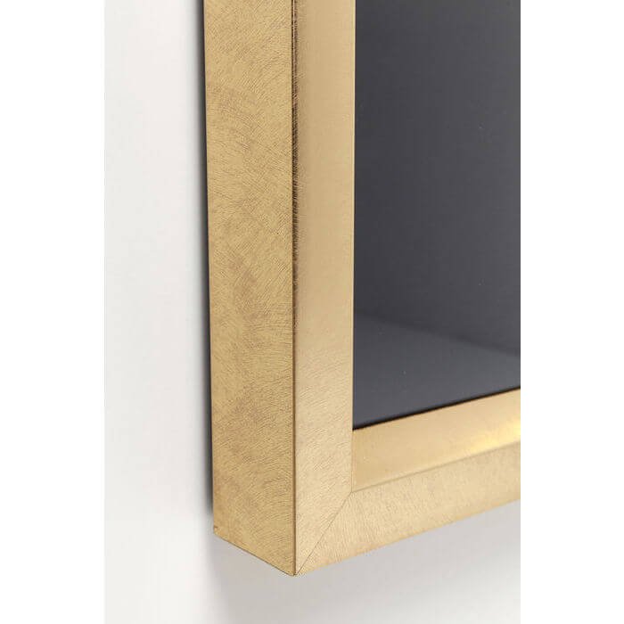KARE DESIGN Frame billede - sort og guld, 115x115