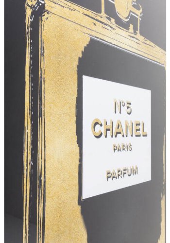 KARE DESIGN Frame billede - sort og guld, 115x115