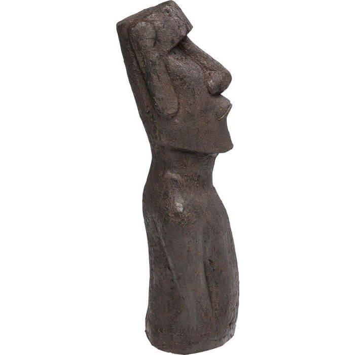 KARE DESIGN Easter Island skulptur - hndlavet stentj, 80 cm