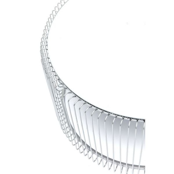 KARE DESIGN Wire sofabord - slv glas/slv stl, rundt (2/st)