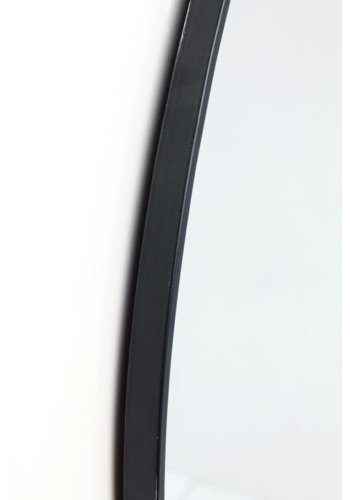 KARE DESIGN asymmetrisk Göteborg vgspejl - spejlglas og sort stl