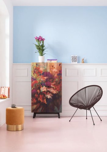 KARE DESIGN Acapulco Black lnestol/havestol - sort polyethylen og stl