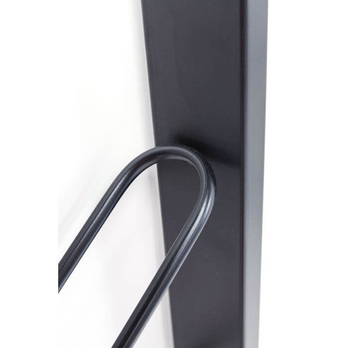 KARE DESIGN Bistro vinreol - sort stl, plads til 8 flasker