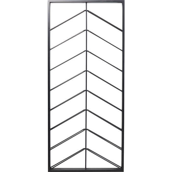 KARE DESIGN Bistro vinreol - sort stl, plads til 16 flasker