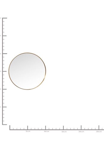 KARE DESIGN Mirror Curve MO Brass 100