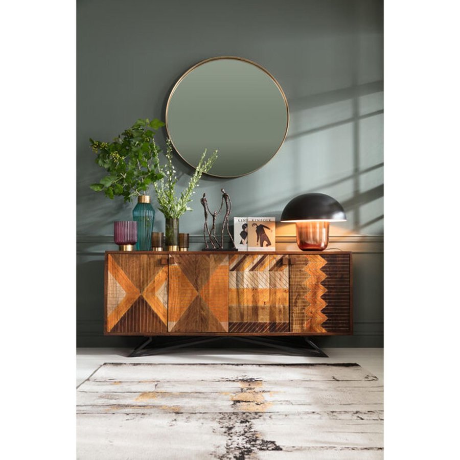 KARE DESIGN Mirror Curve MO Brass 100