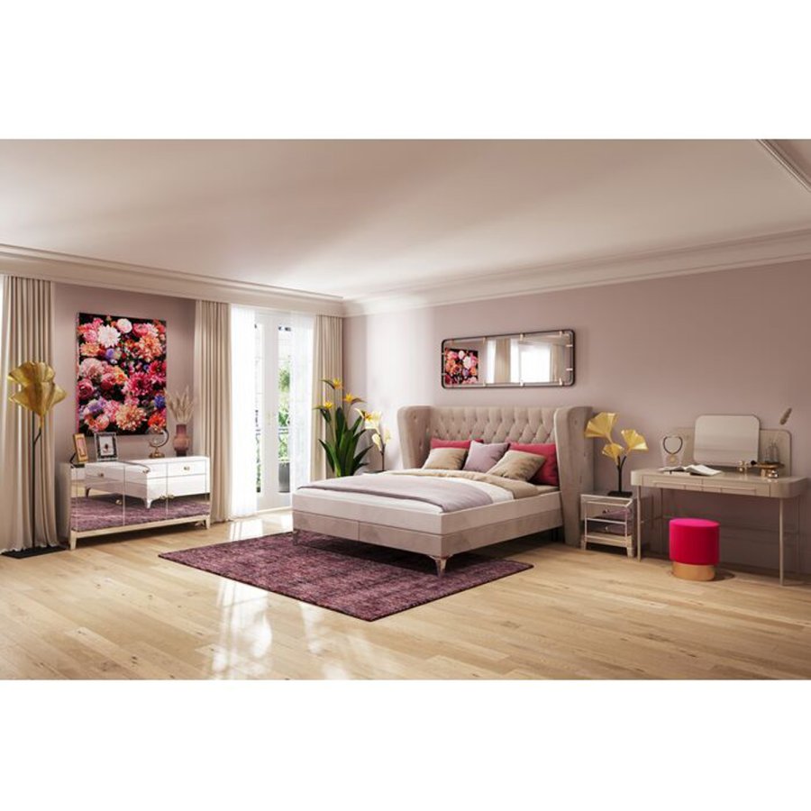 Mirror Betsy Frame Metal 55x165cm