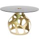 KARE DESIGN Table Volcano Gold 120cm