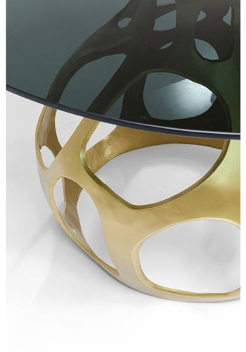 KARE DESIGN Table Volcano Gold 120cm