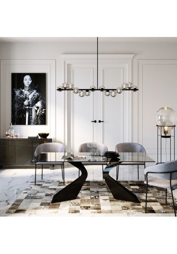 KARE DESIGN Table Gloria Black 200x100cm