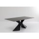 KARE DESIGN Table Gloria Black Ceramic Black 200x100cm