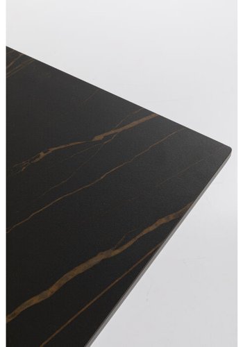 KARE DESIGN Table Gloria Black Ceramic Black 200x100cm