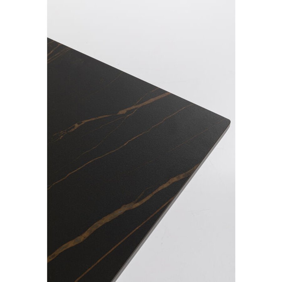 KARE DESIGN Table Gloria Black Ceramic Black 200x100cm