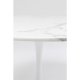 KARE DESIGN Table Veneto Marble White 110cm