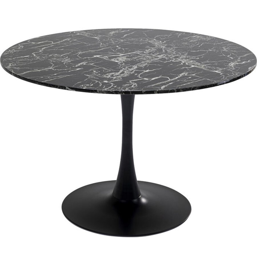 KARE DESIGN Table Veneto Marble Black 110cm