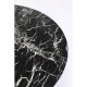KARE DESIGN Table Veneto Marble Black 110cm