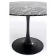 KARE DESIGN Table Veneto Marble Black 110cm