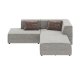 KARE DESIGN Corner Sofa Infinity Boston Grey