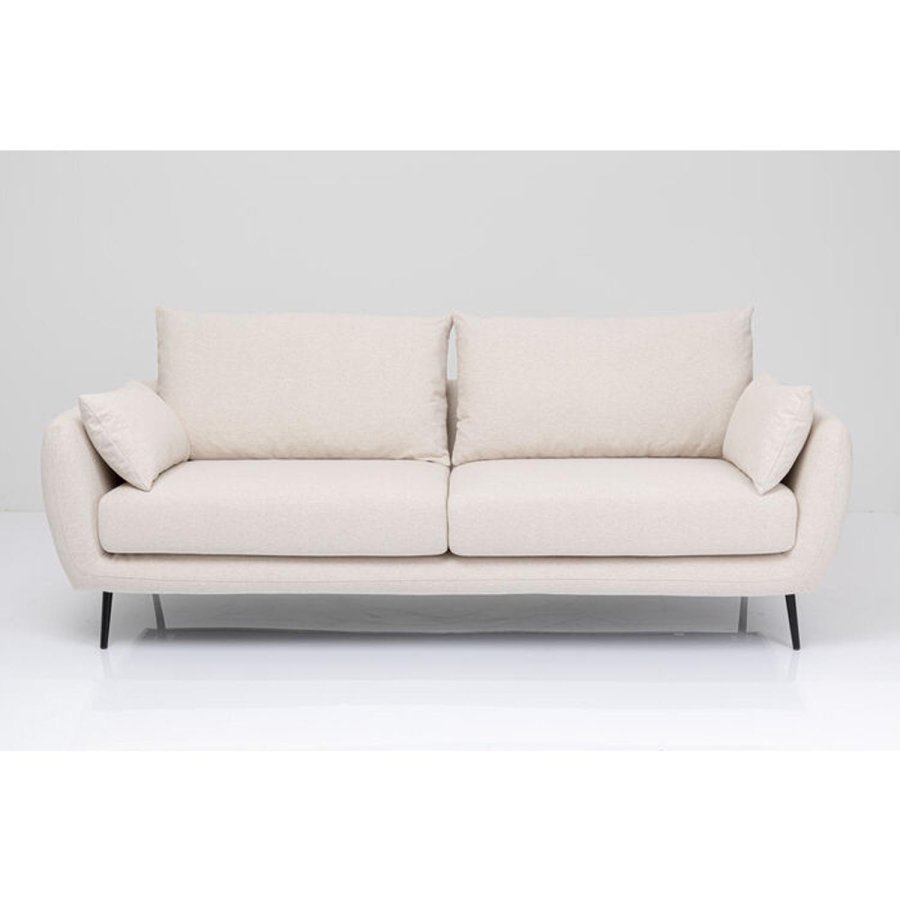 KARE DESIGN Sofa Amalfi 2-Seater Cream 219cm